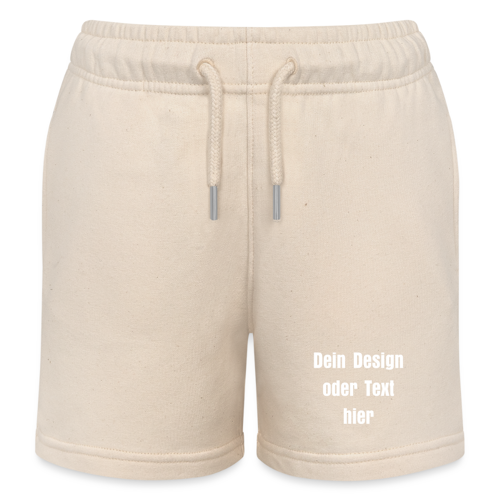 Stanley/Stella Kinder Bio-Joggingshorts MINI BOLTER - personalisierbar - Natur