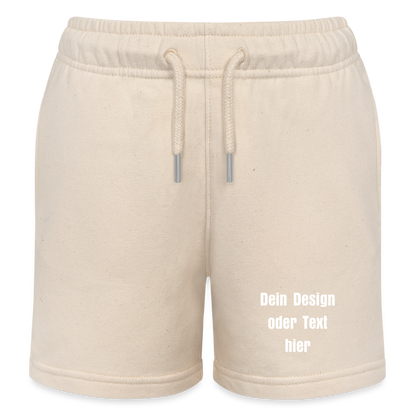Stanley/Stella Kinder Bio-Joggingshorts MINI BOLTER - personalisierbar - Natur