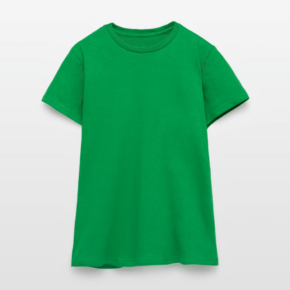 Frauen T-Shirt - personalisierbare Vorder- und Rückseite - Kelly Green