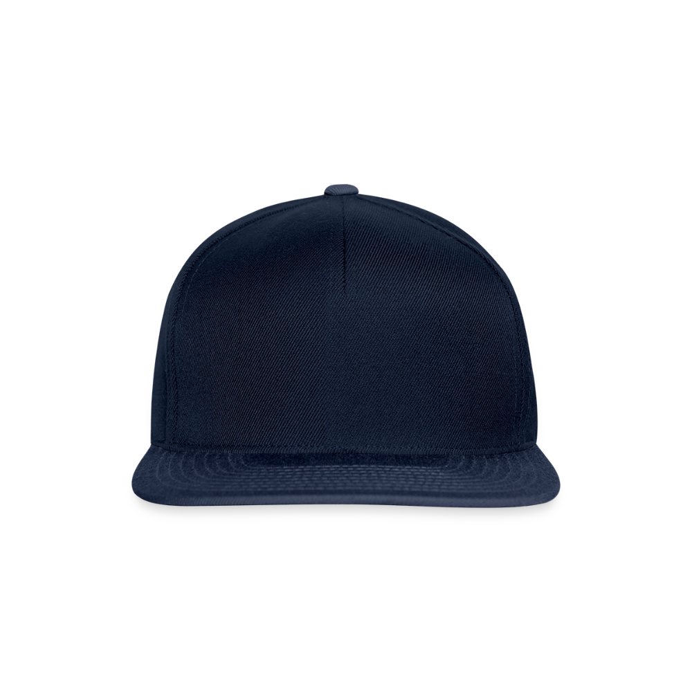Snapback Cap - personalisierbar - Navy/Navy