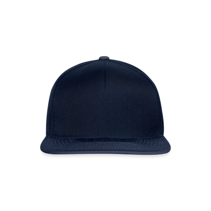 Snapback Cap - personalisierbar - Navy/Navy