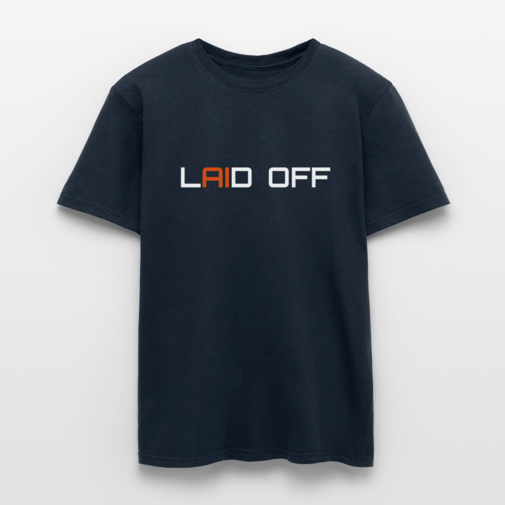 Männer T-Shirt "Laid off" - Navy