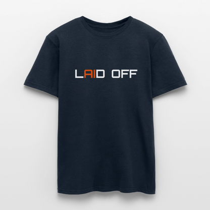 Männer T-Shirt "Laid off" - Navy