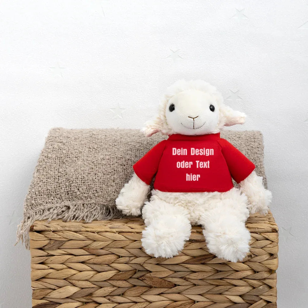 MiniFeet® Schaf Annika - personalisierbar - Rot
