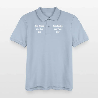 Stanley/Stella Kinder Bio-Poloshirt MINI SPRINTER - personalisierbar - sky Blue