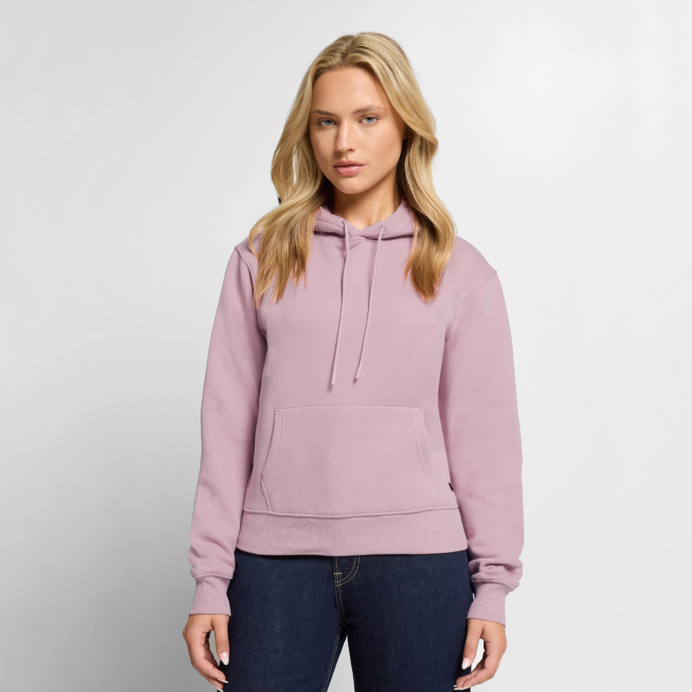 Frauen Premium Hoodie - personalisierbare Vorder- und Rückseite - Altrosa