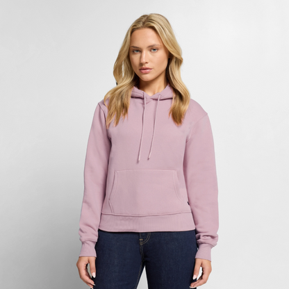 Frauen Premium Hoodie - personalisierbare Vorder- und Rückseite - Altrosa