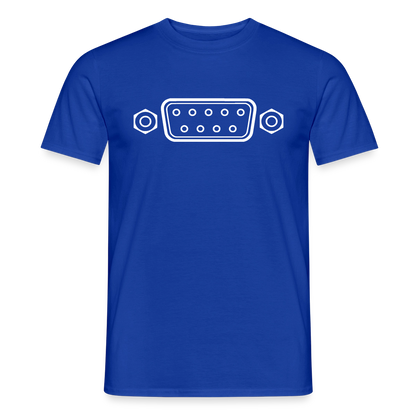 "RS-232" Motiv-T-Shirt für Männer, Farbe Dunkelblau