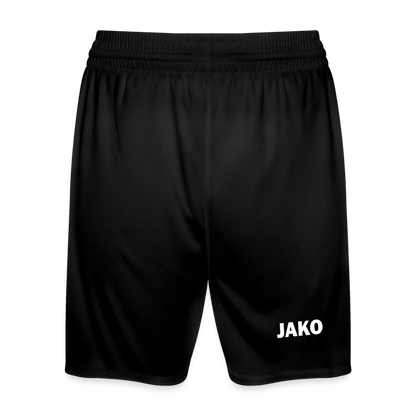 JAKO Kinder Sporthose Manchester 2.0 - personalisierbar - Schwarz