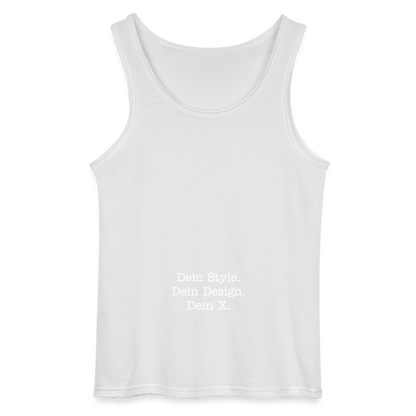 Gildan Männer Tank Top - personalisierbar - Weiß