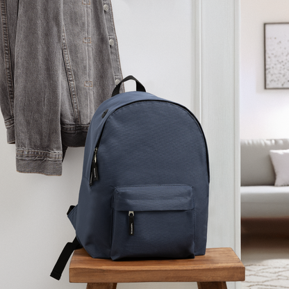 Klassischer Rucksack - personalisierbar - Navy