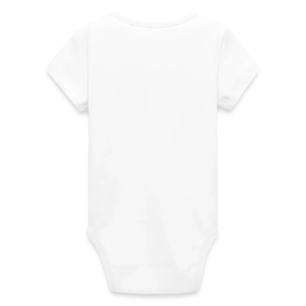 Stanley/Stella Baby Bio Kurzarm-Body - personalisierbar - Weiß
