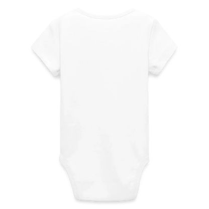 Stanley/Stella Baby Bio Kurzarm-Body - personalisierbar - Weiß