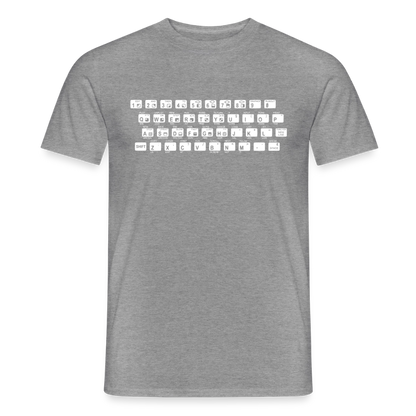 48K ZX Spectrum Retro T-Shirt für Herren - Graphit meliert