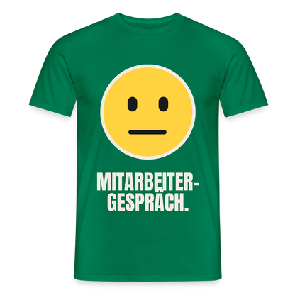 Mitarbeitergespräch. Motiv-T-Shirt für Männer, Farbe Kelly Green