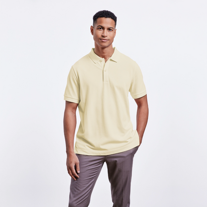 Stanley/Stella Unisex Bio-Poloshirt PREPSTER - personalisierbar - Natur