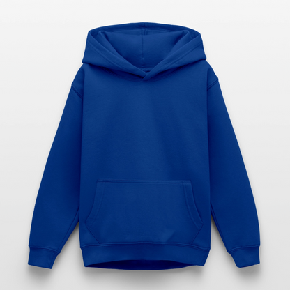 Teenager Hoodie - personalisierbare Vorder- und Rückseite - Royalblau