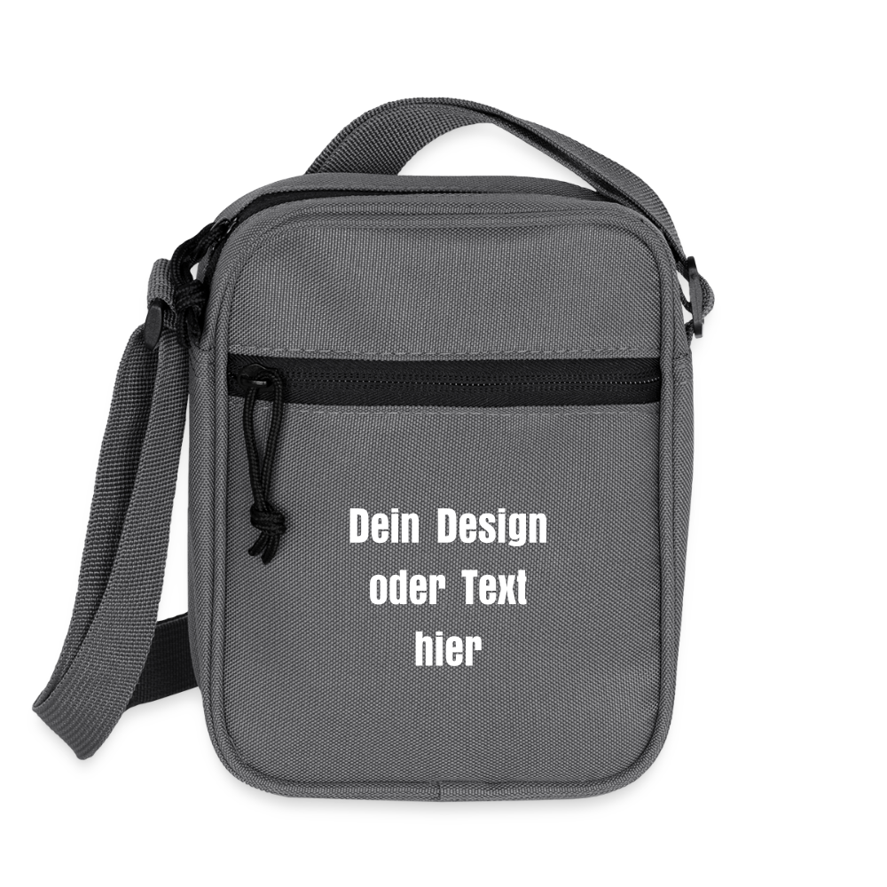 Crossbody Bag / Umhängetasche - personalisierbar - Anthrazit