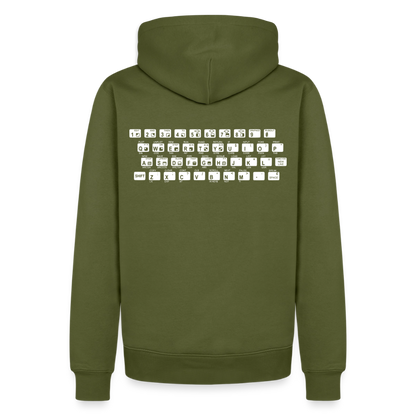 48K ZX Spectrum Retro Hoodie für Herren - Khaki