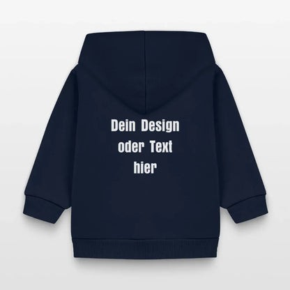 Stanley/Stella Bio Zip Hoodie BABY CONNECTOR - personalisierbar - Navy