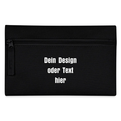Federtasche - personalisierbar - Schwarz