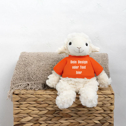 MiniFeet® Schaf Annika - personalisierbar - Goldorange