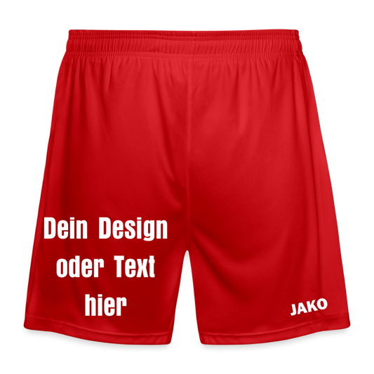 JAKO Sporthose Manchester 2.0 - personalisierbar - Rot