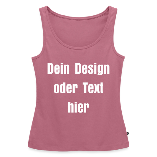 Frauen Premium Tank Top - personalisierbar - Mauve