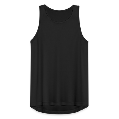 Funktionelles Männer Tank Top atmungsaktiv - personalisierbar - Schwarz