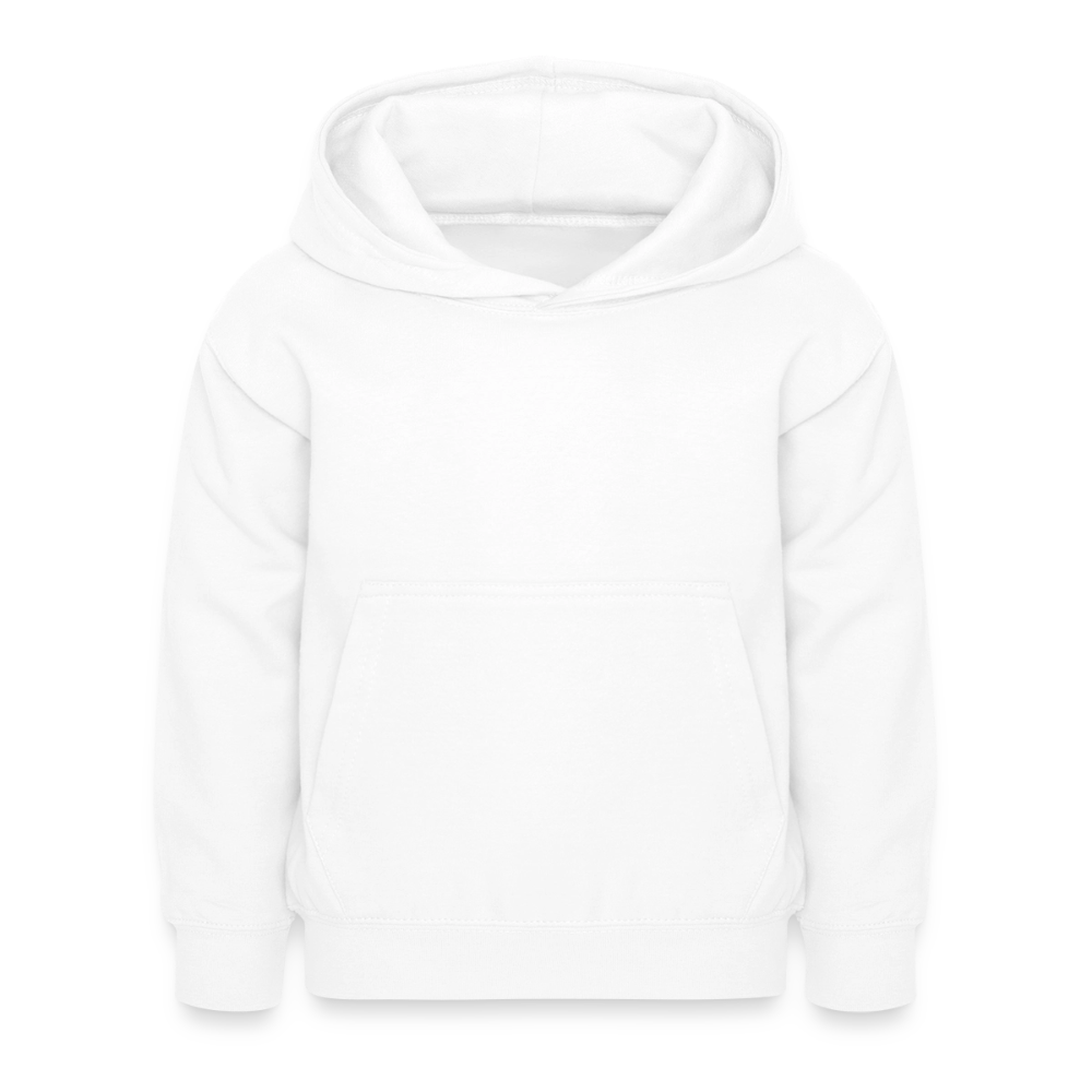 Kinder Hoodie - personalisierbare Vorder- und Rückseite - Weiß
