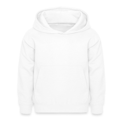 Kinder Hoodie - personalisierbare Vorder- und Rückseite - Weiß