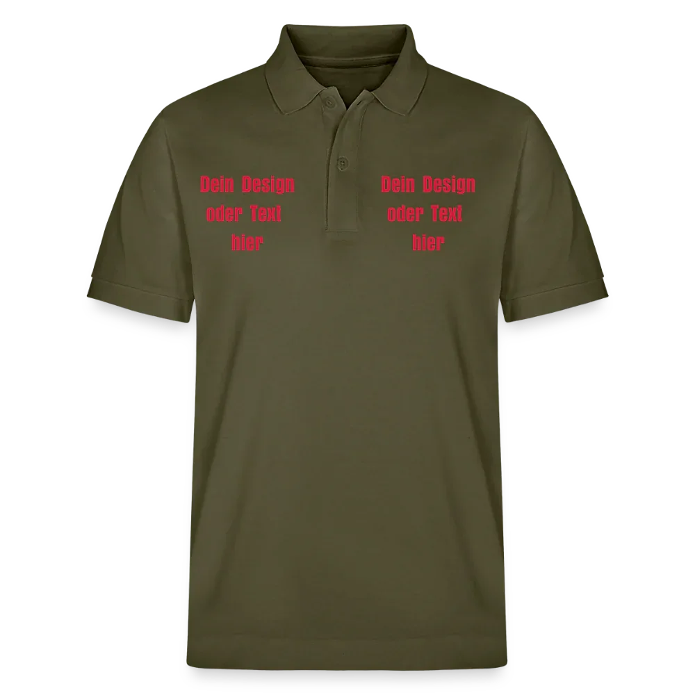 Stanley/Stella Unisex Bio-Poloshirt PREPSTER - personalisierbar - Khaki