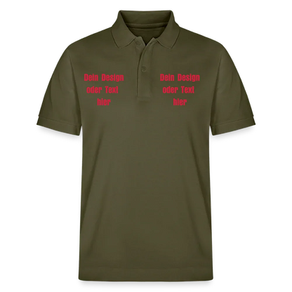 Stanley/Stella Unisex Bio-Poloshirt PREPSTER - personalisierbar - Khaki