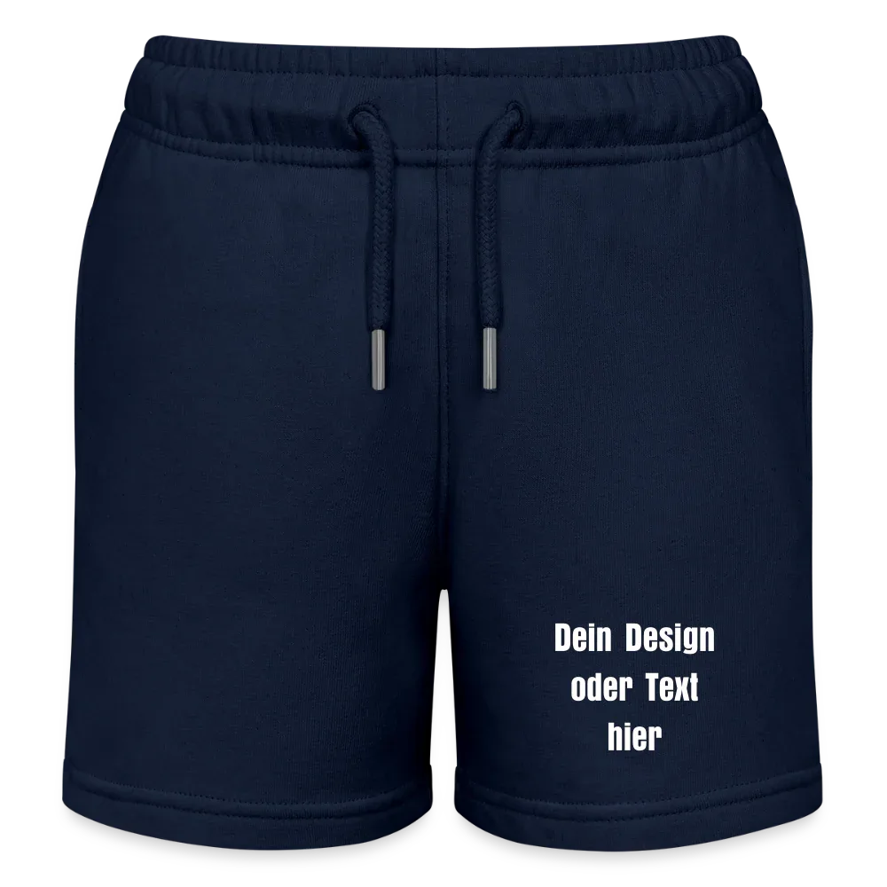 Stanley/Stella Kinder Bio-Joggingshorts MINI BOLTER - personalisierbar - Navy