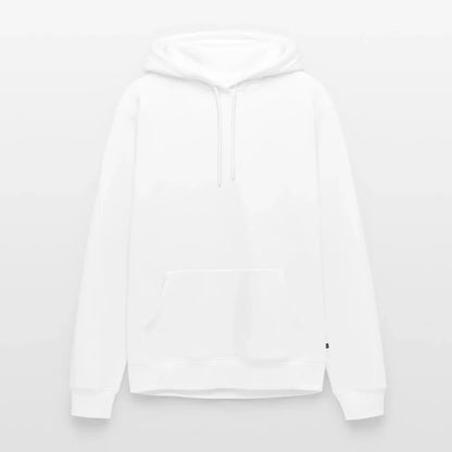 Männer Premium Hoodie - personalisierbare Vorder- und Rückseite - Weiß
