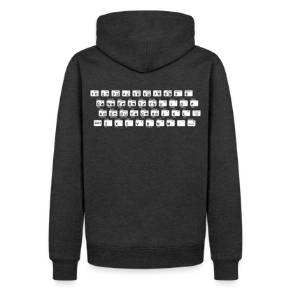 48K ZX Spectrum Retro Hoodie für Herren - Anthrazit meliert