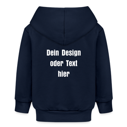 Stanley/Stella Bio Zip Hoodie BABY CONNECTOR - personalisierbar - Navy