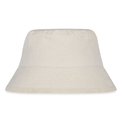 Stanley/Stella recycelter Bucket Hat - personalisierbar - Naturweiß
