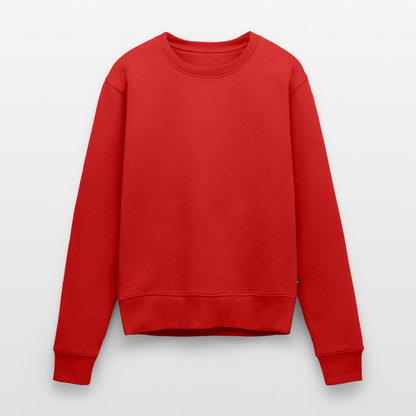 Frauen Premium Pullover - personalisierbar - Rot