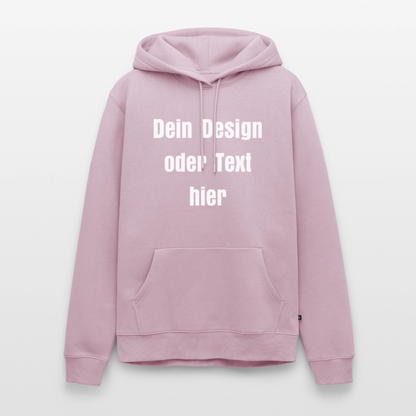 Männer Premium Hoodie - personalisierbare Vorder- und Rückseite - Altrosa