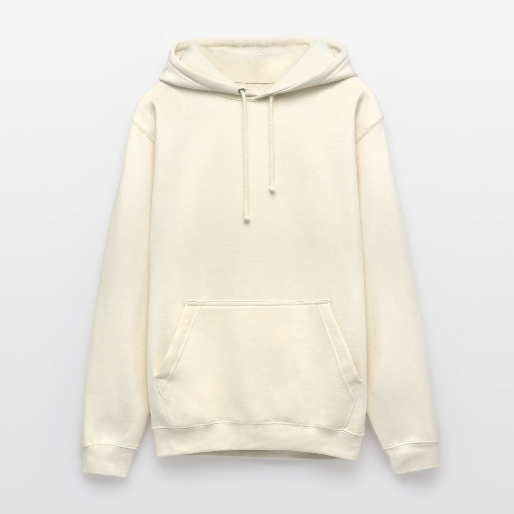 Unisex Hoodie - personalisierbare Vorder- und Rückseite - Vanille-Milchshake