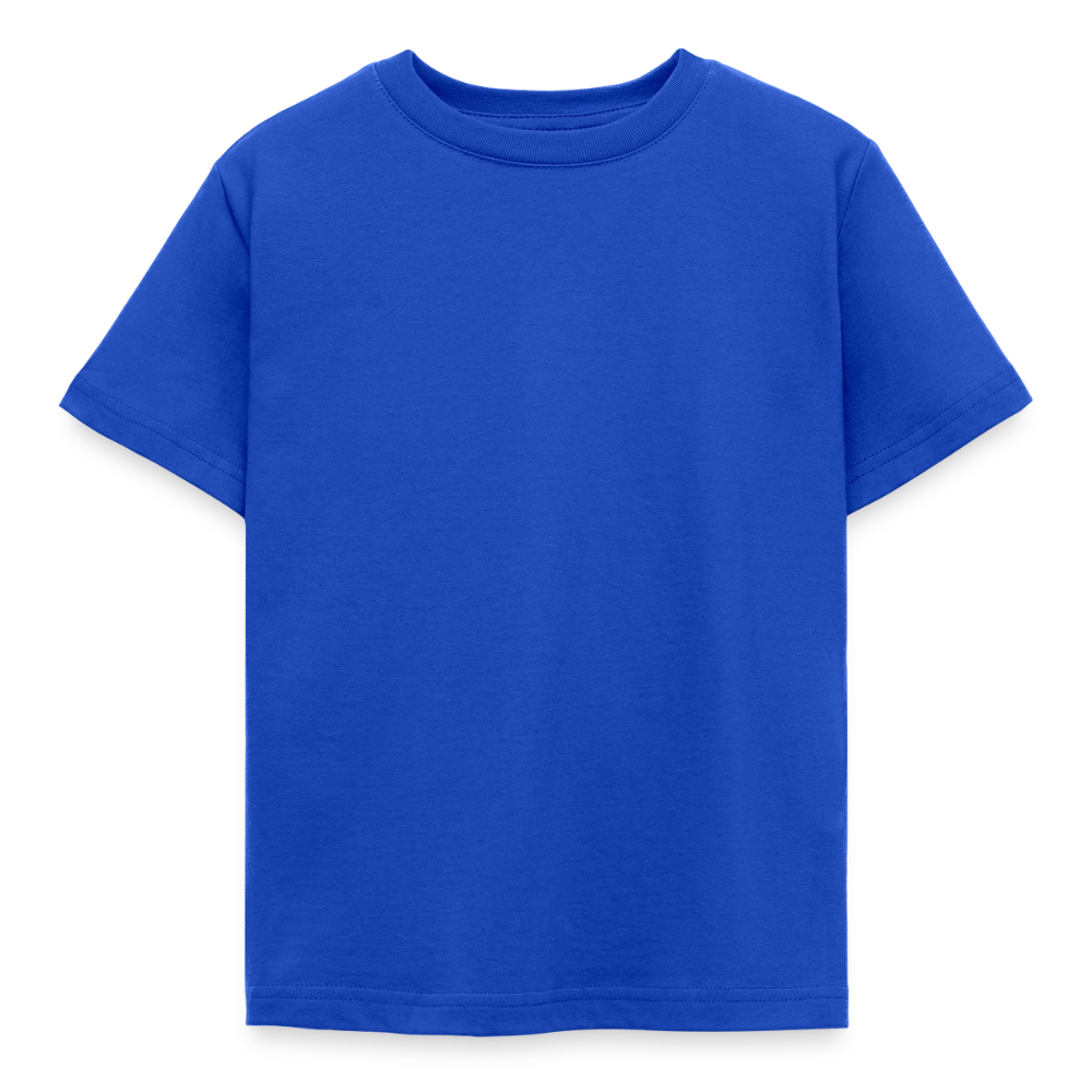 Kinder T-Shirt - personalisierbare Vorder- und Rückseite - Royalblau