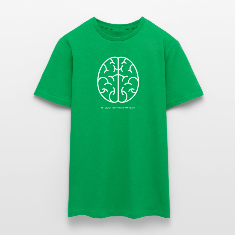 "Hirn" Motiv-T-Shirt für Männer - Kelly Green