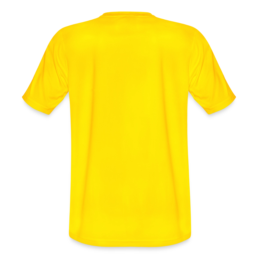 JAKO Männer Trikot Team - personalisierbare Vorder- und Rückseite - Gelb