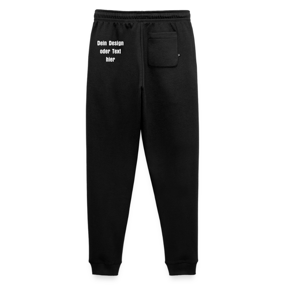 Männer Premium Bio Jogginghose - personalisierbar - Schwarz