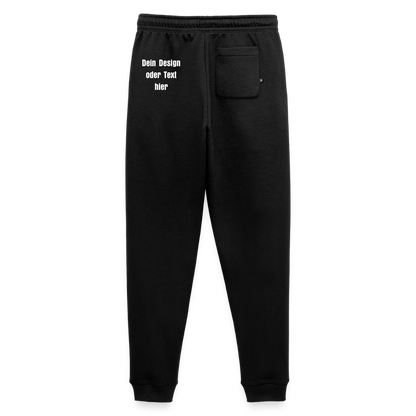 Männer Premium Bio Jogginghose - personalisierbar - Schwarz