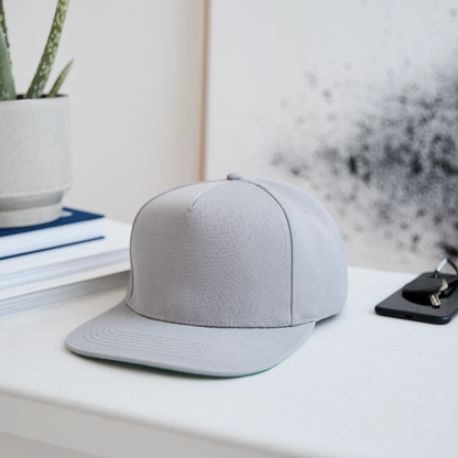 Snapback Cap - personalisierbar - Graphit/Graphit