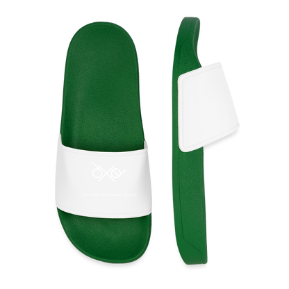 Männer Badelatschen - personalisierbar - Dunkelgrün