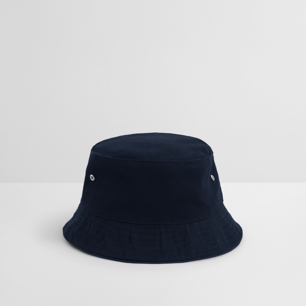 Bucket Hat Baumwolle - personalisierbar - Navy