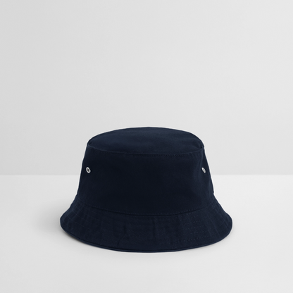 Bucket Hat Baumwolle - personalisierbar - Navy